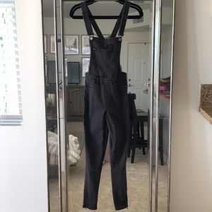 Faded black overalls from H&M